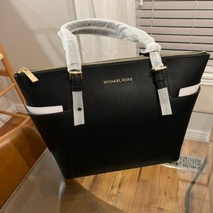 Michael Kors Black Tote Bag